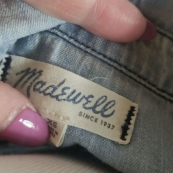 Madewell Chambray Top  - Picture 6 of 7